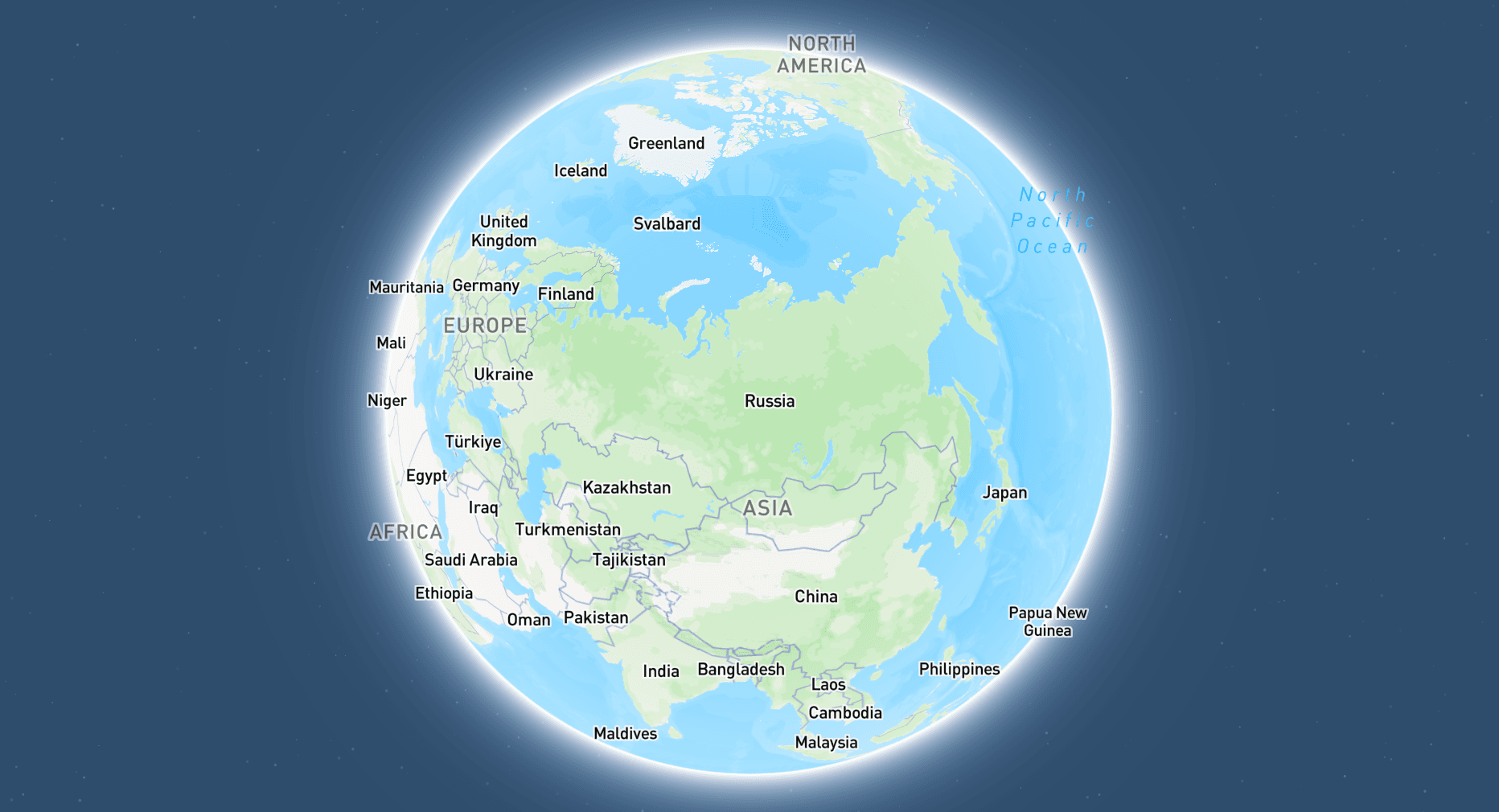 Map Snapshot of MailPlanet